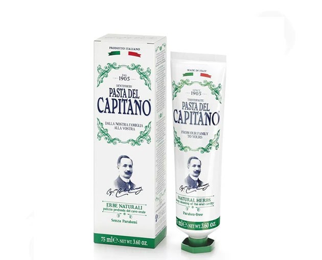 Pasta Del Capitano მცენარეული კბილის პასტა 75 მლ